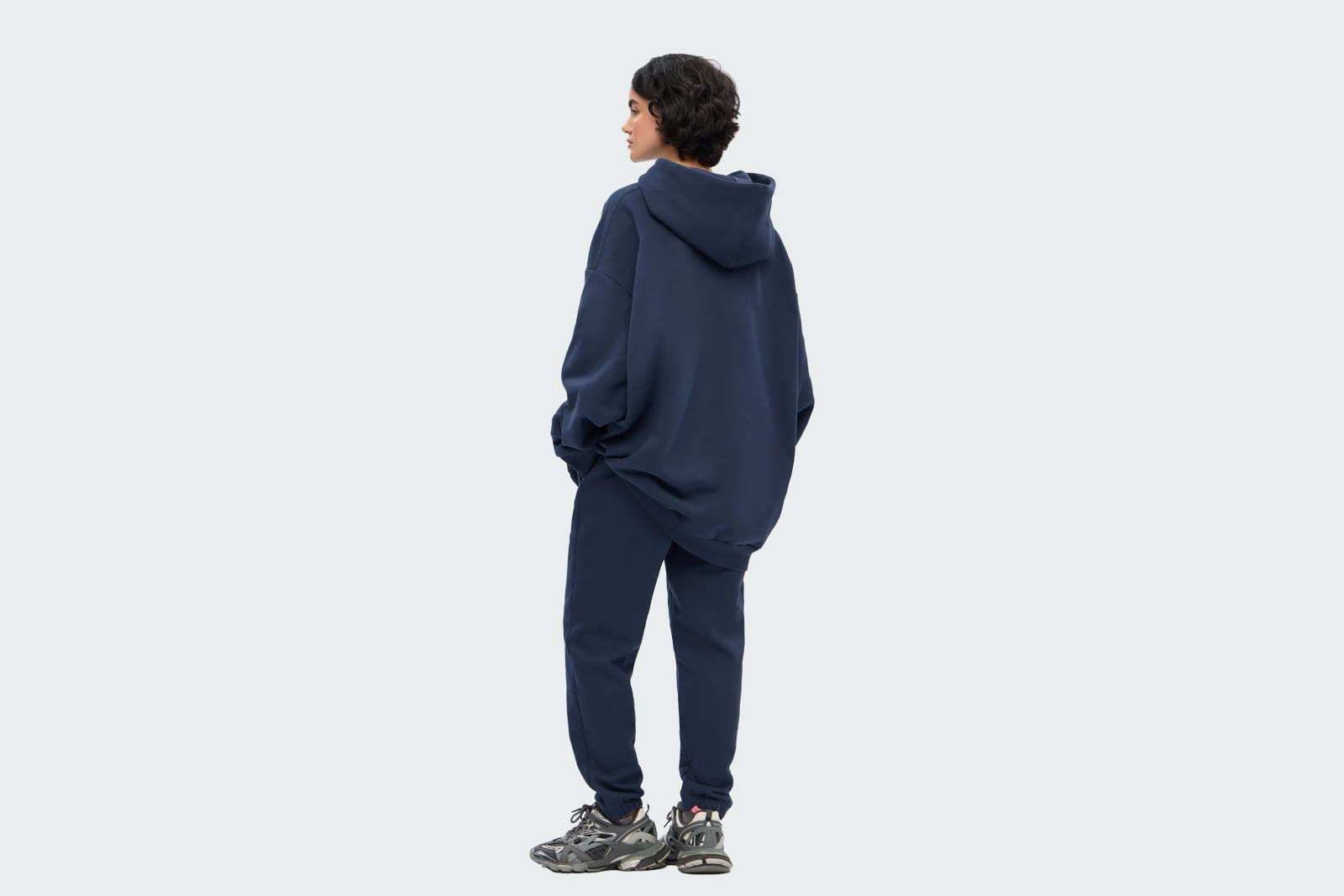 HOODIE REGULAR FLEECE NAVY