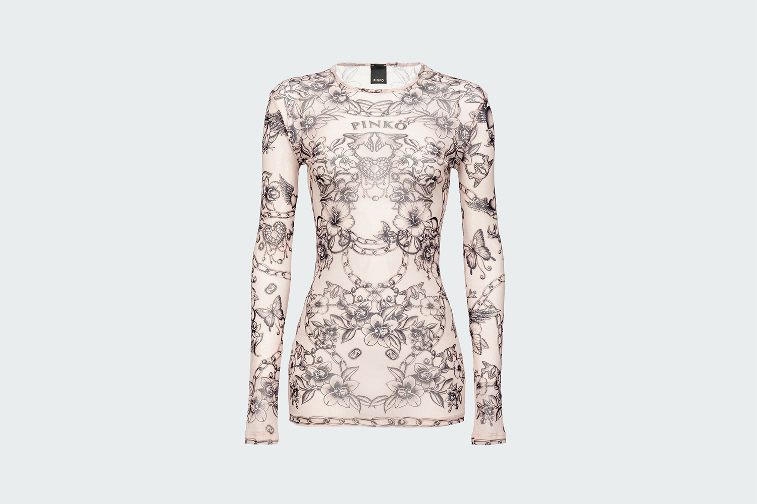 MAGICO MAGLIA TULLE STRETCH STAMPA