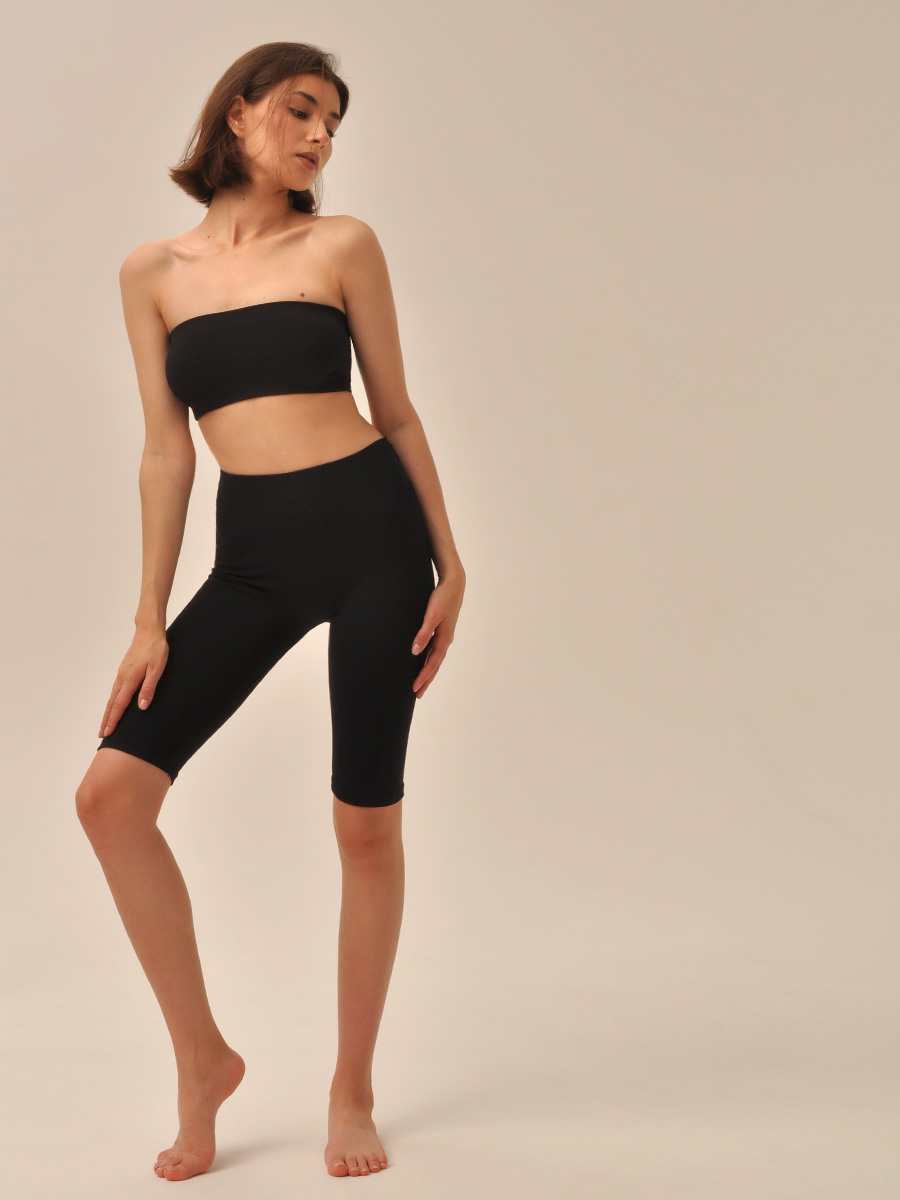 SHORT LEGGINGS RIB