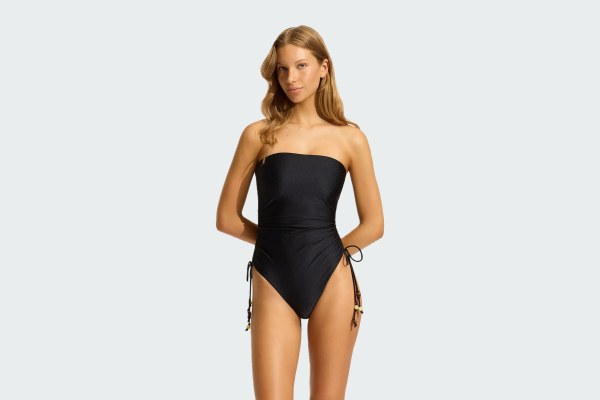DD DRAWSTING BANDEAU ONE PIECE 