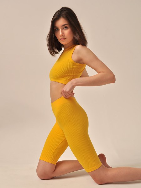 SHORT LEGGINGS RIB