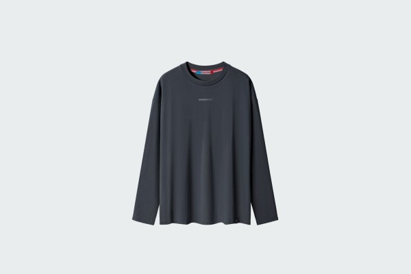LONGSLEEVE ICE COTTON GRAPHITE