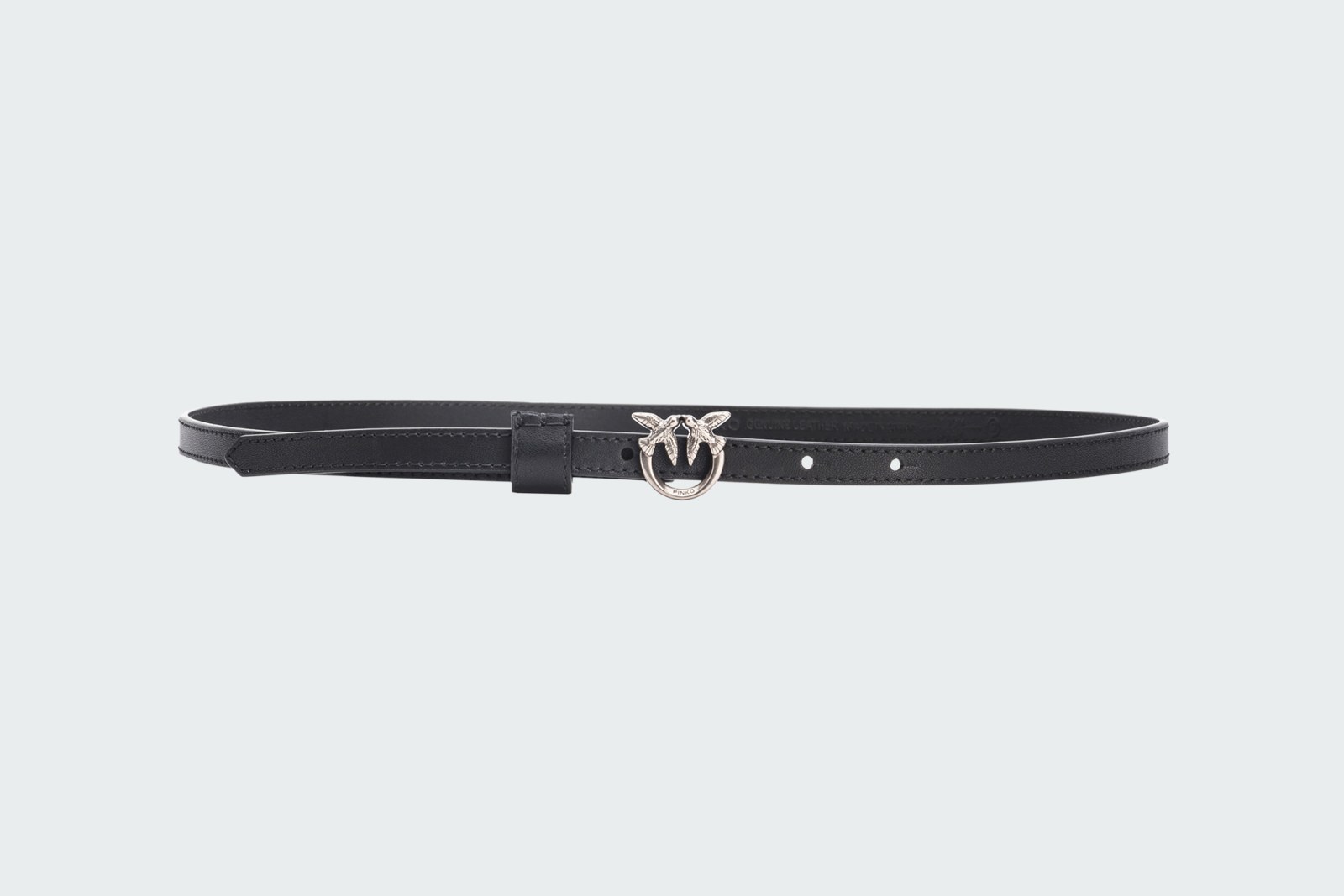 THIN BELT WITH LOVE BIRDS BUCKLE