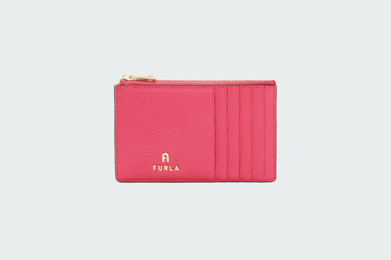 CAMELIA M ZIPPED CARD CASE