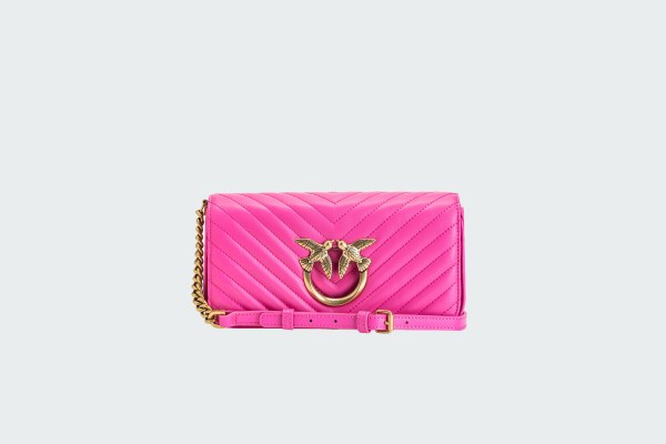 LOVE CLICK BAGUETTE MINI CHEVRON