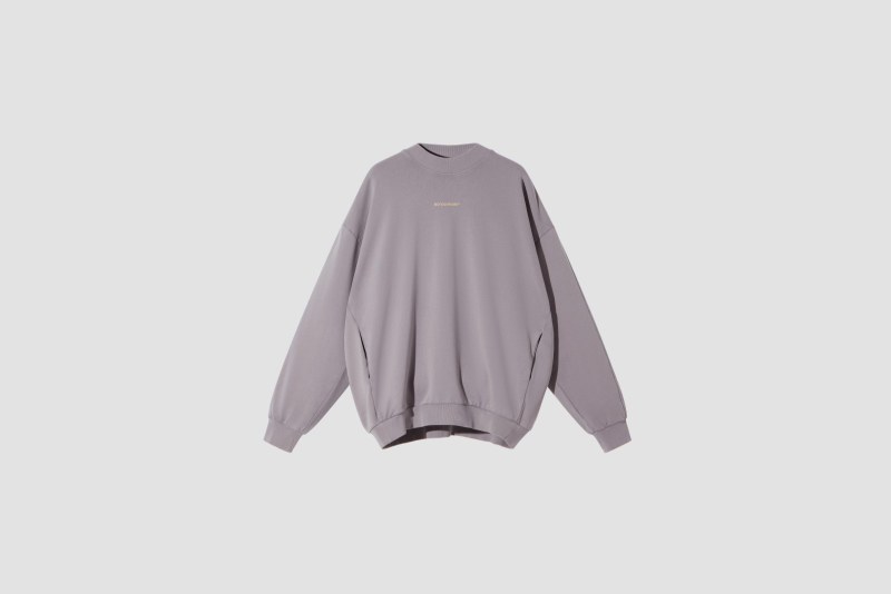 SWEATSHIRT WASHED GREY