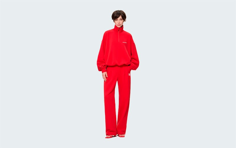 SWEATSHIRT HALF-ZIP CLASSY LIFE