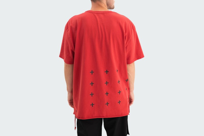 4X4 BIGGIE SS TEE CRIMSON