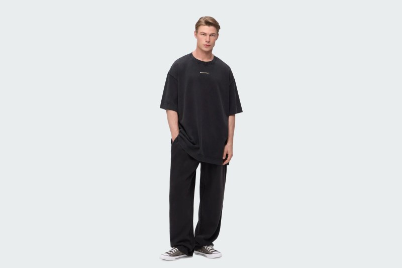 T-SHIRT WASHED BLACK