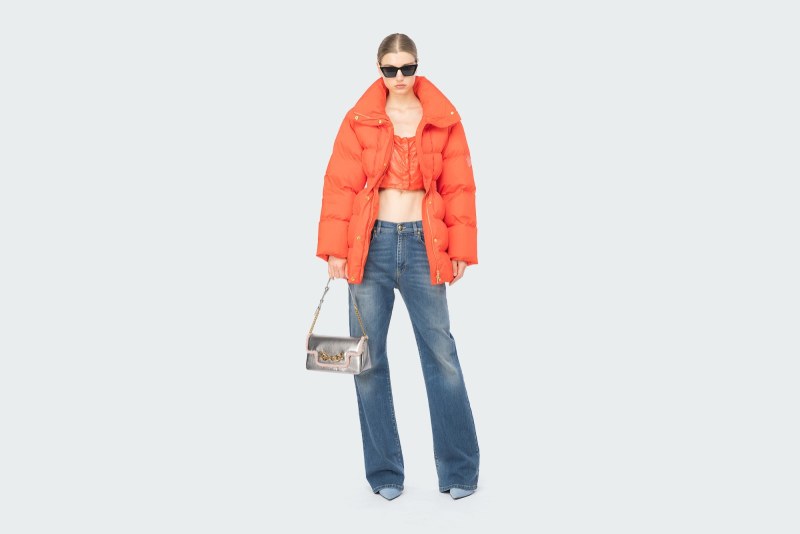 PADDED HIGH-NECK JACKET