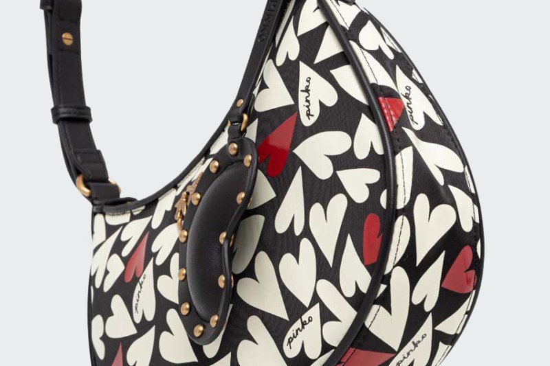 MINI LOVE BAG HALF MOON PRINT