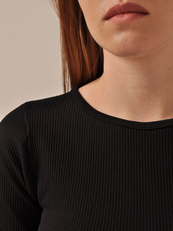 MAGLIA MANICA CORTA RIB