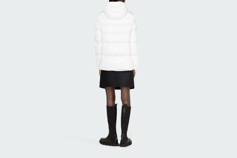CRYSTAL NYLON PEA JACKET