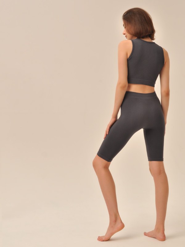 SHORT LEGGINGS RIB