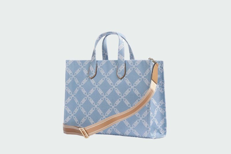 GIGI LARGE EMPIRE LOGO JACQUARD TOTE BAG
