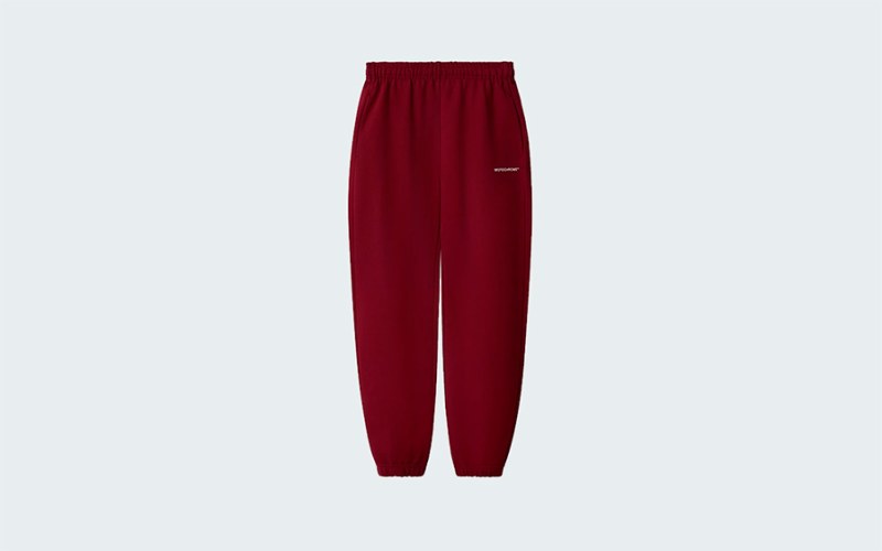 PANTS REGULAR FLEECE NOIR