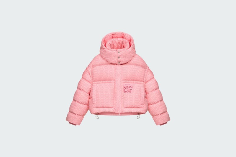 TRANSFORM DOWN JACKET PATTERN ROSE