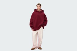 HOODIE REGULAR FLEECE NOIR