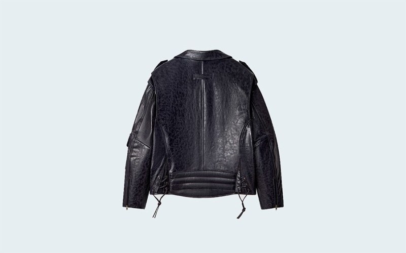 LEATHER JACKET ICON NAVY