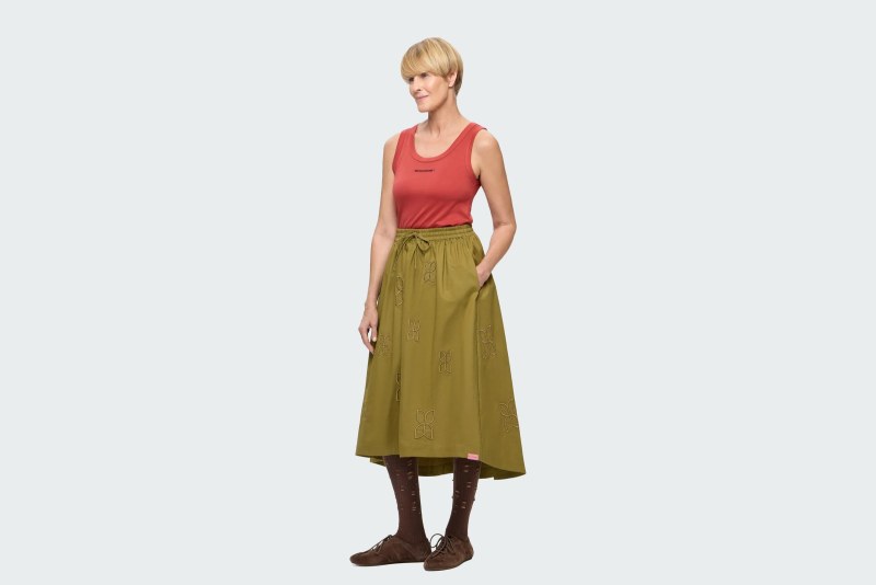 SKIRT VILLAGE PICTOGRAMS MOSS
