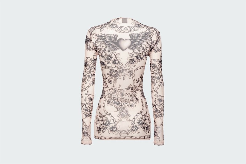 MAGICO MAGLIA TULLE STRETCH STAMPA