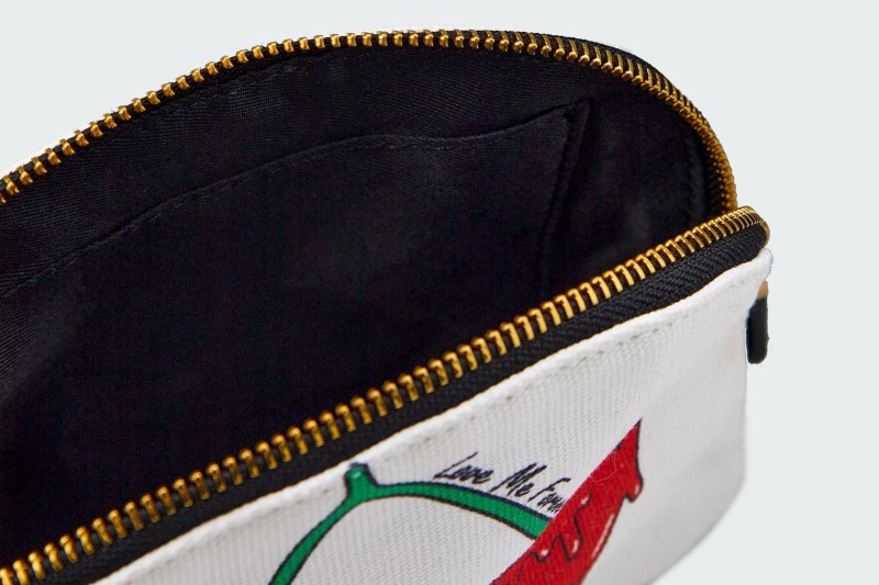 TROUSSE CANVAS RICICLATO STAMPATO