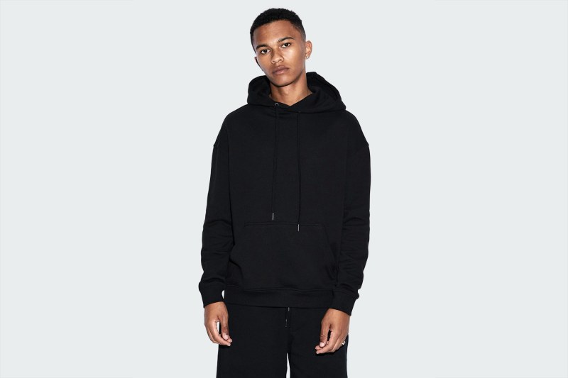 4 X 4 BIGGIE HOODIE JET BLACK