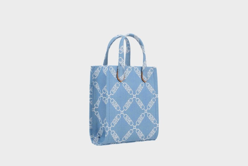 GIGI EXTRA-SMALL EMPIRE LOGO JACQUARD CROSSBODY BAG