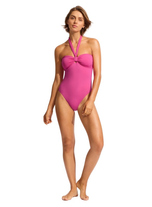 SASH TIE ONE PIECE