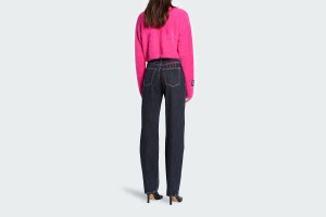 CROPPED SWEATER FUSCHIA