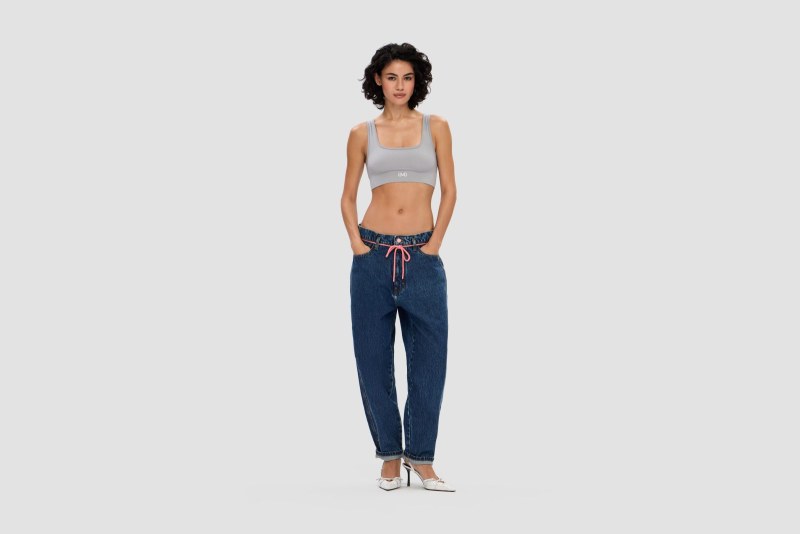 CROP TOP GREY