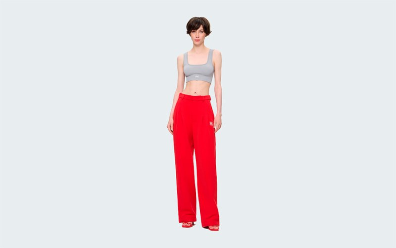 PANTS FANCY PICTOGRAM GREY