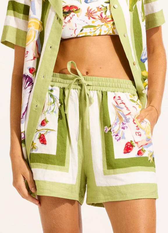 RIVIERA COAST DRAWCORD SHORT
