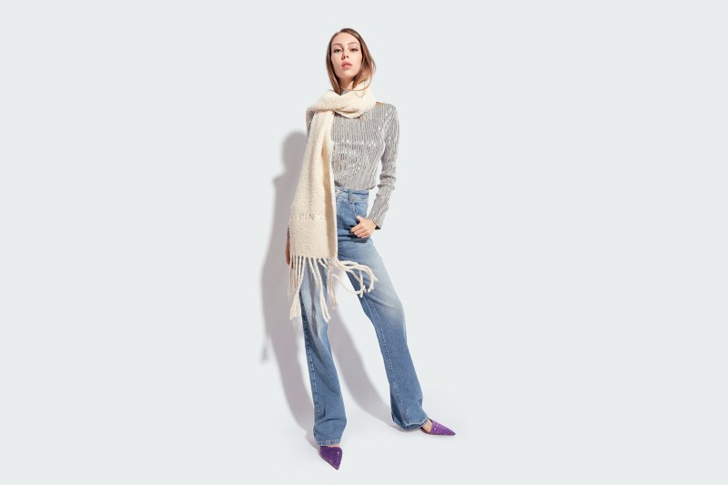 REINA SCIARPA LANA ALPACA BOUCLE