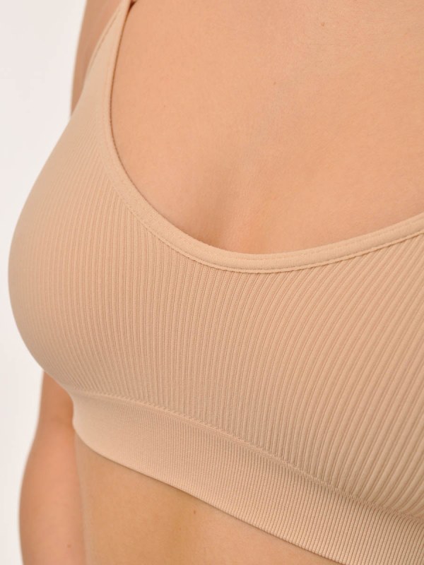 TOP V-CUTOUT SPALA STRETTA RIB