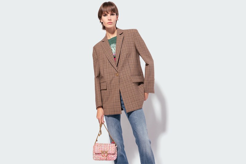 ESME GIACCA CHECK