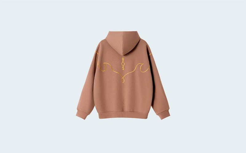 HOODIE WESTERN NUDE