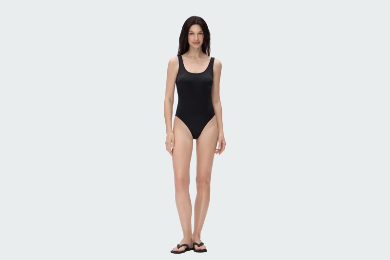 ONE-PIECE SWIMSUIT BLACK
