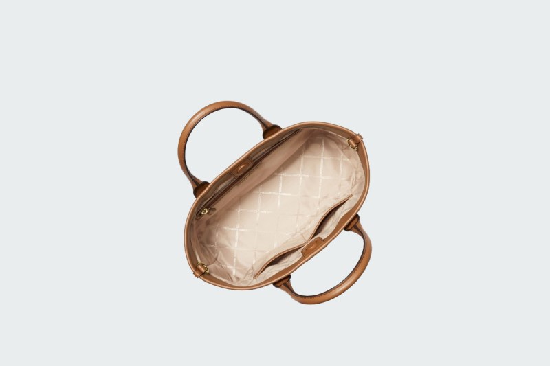 LUISA MEDIUM SIGNATURE LOGO SATCHEL