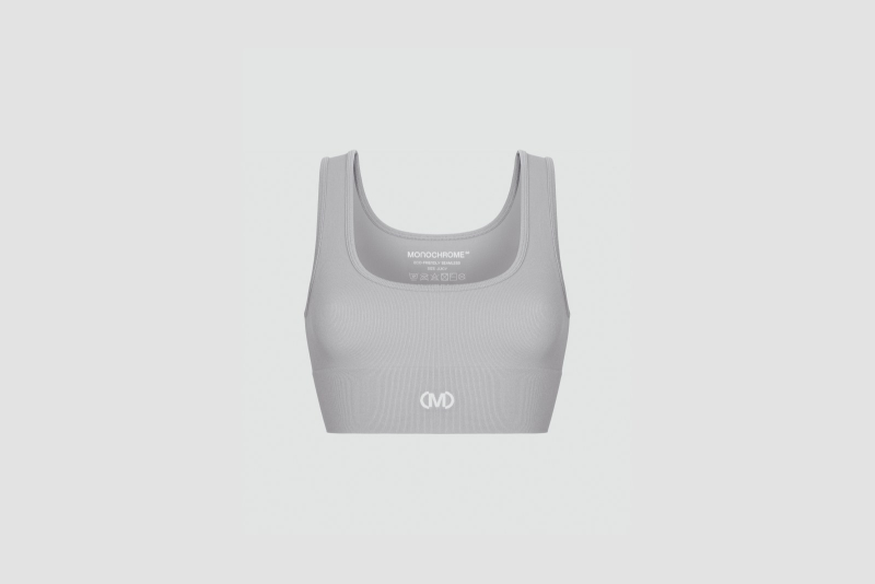 CROP TOP GREY
