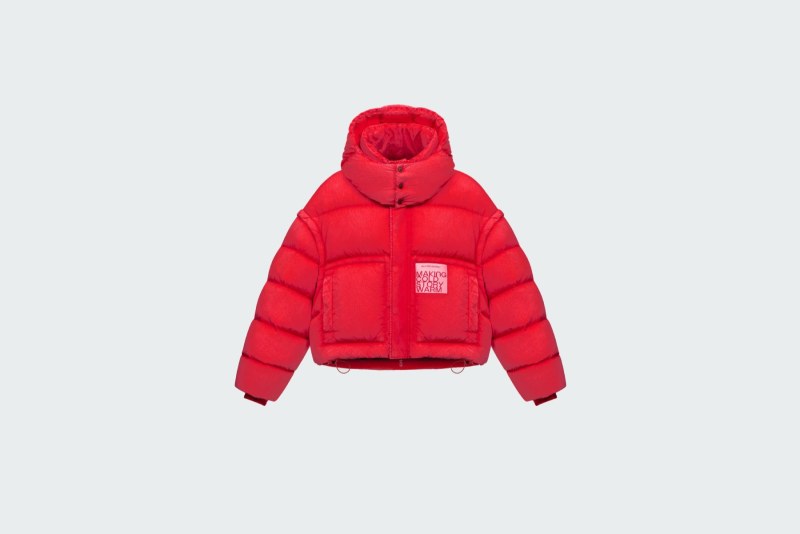 TRANSFORM DOWN JACKET PATTERN ROSE