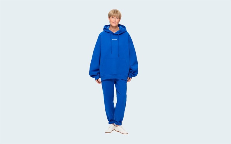 HOODIE CLASSY DAZZLING BLUE