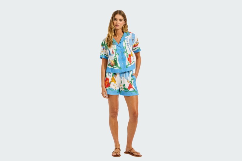 VIVA VACATION CROP SHIRT