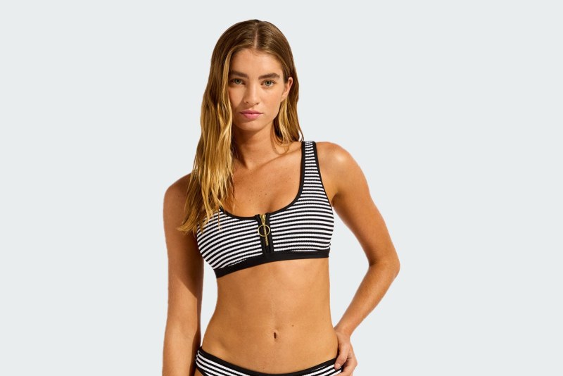 CLUBHOUSE ZIP FRONT TANK TOP