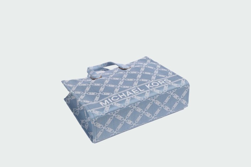 GIGI LARGE EMPIRE LOGO JACQUARD TOTE BAG