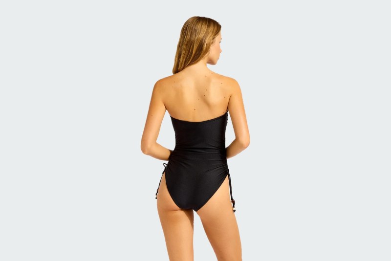 DD DRAWSTING BANDEAU ONE PIECE 