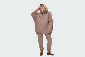 HOODIE REGULAR FLEECE NUDE