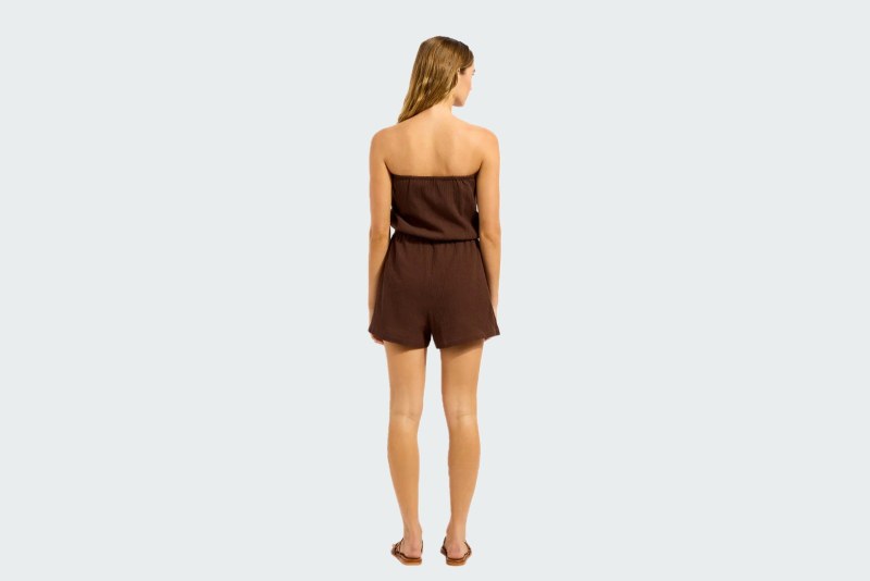 CRINKLE PLAYSUIT