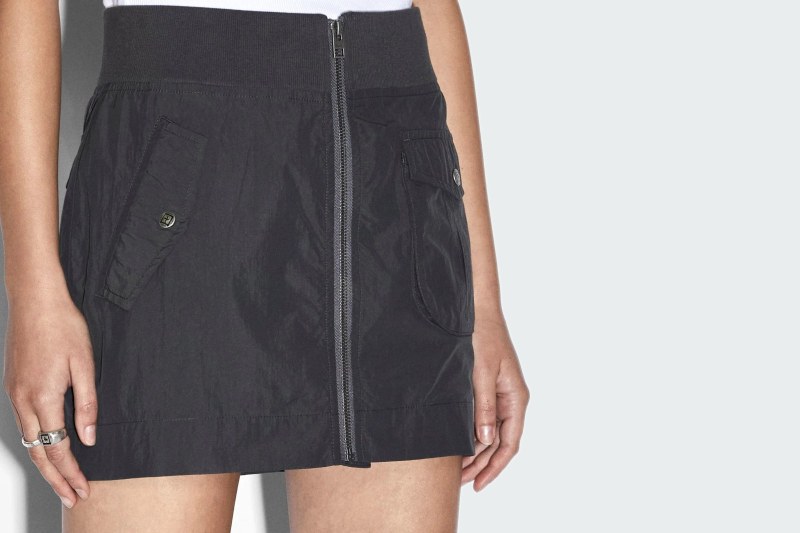ELEMENTAL SKIRT CHARCOAL