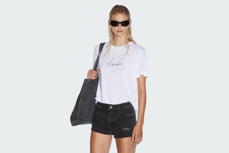 SCRIPT KLASSIC SS TEE WHITE